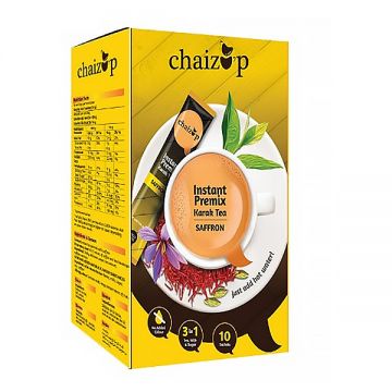 Chaizup Instant Premix Karak Tea With Saffron 20gm