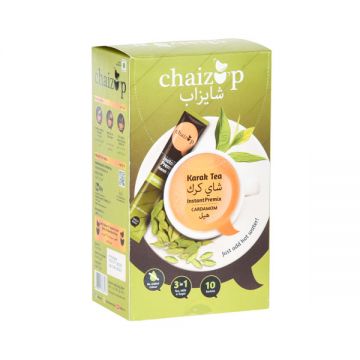 Chaizup Instant Premix Karak Tea With Cardamom 20gm Pack Of 10