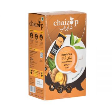 Chaizup Instant Premix Karak Tea With Ginger 20gm Pack Of 10