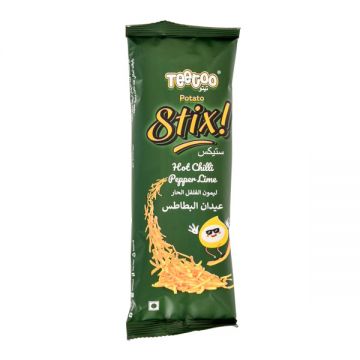 Teeto Potato Stix Hot Chili Lime 15gm