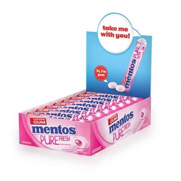 Mentos Pf Gum Rolls Bf