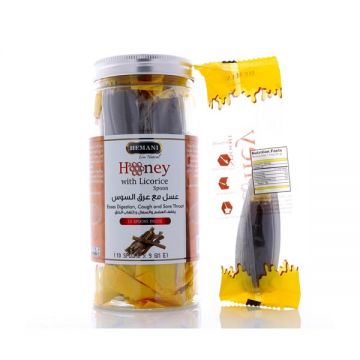 Hemani Honey Spoon With Licoric 10x9gm