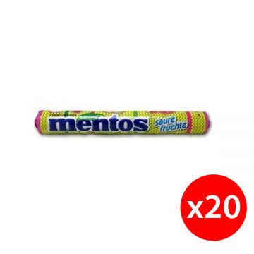 Mentos Sour Fruit Mix Candies 37gm