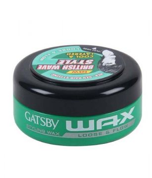 Gatsby Leather Styling Wax Loose And Flow