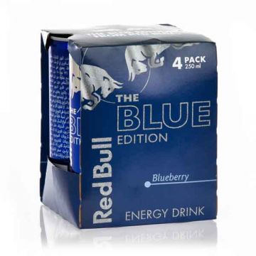 Red Bull Energy Drink Blue Edition