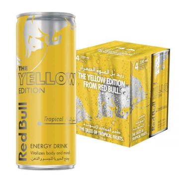 Red Bull Energy Drink Yellow Edition