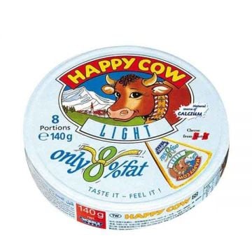 Happy Cow Low Fat Portion Cheese