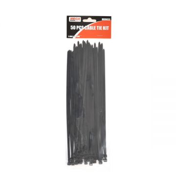 Mega 50Pc Cable Tie Kit 5Mmx250Mm