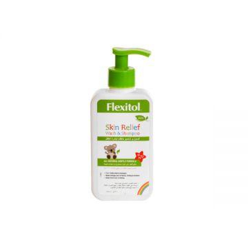 Flexitol Kids Skin Wash & Shampoo 210ml