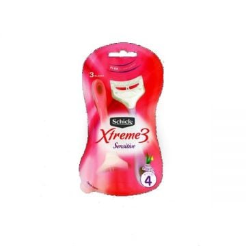 Schick Razor Xtreme 3 Sensitive 4s