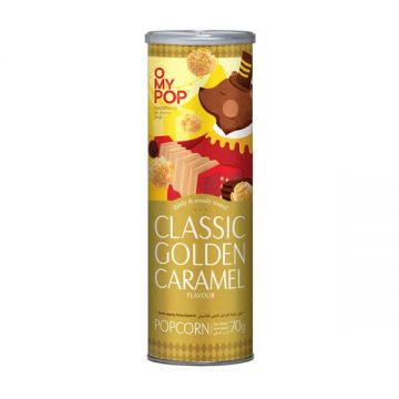 Omypop Popcorn Classic Golden Caramel 70gm