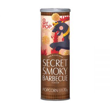 Omypop Popcorn Secret Smoky Barbecue 70gm