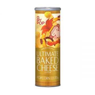 Omypop Popcorn Ultimate Baked Cheese 70gm
