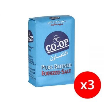 Co-op Salt 3x1kg